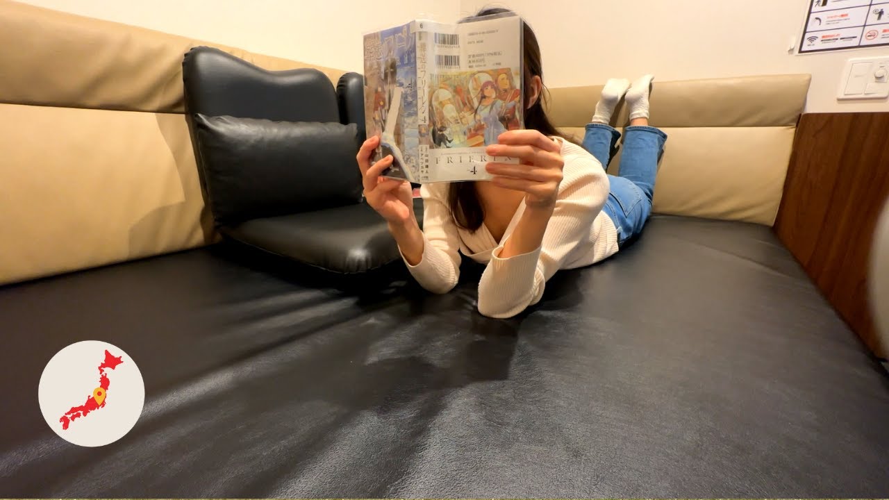 【女ひとり】華金🍻💞快活クラブ鍵付き完全個室でダラダラ漫画三昧｜東京 池袋