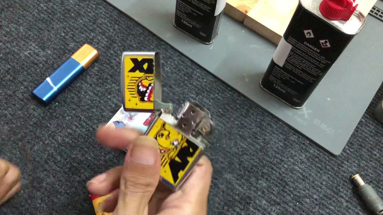 Zippo Dùng Xăng Xe Máy, Dầu Hôi Được Không | Zippo 954