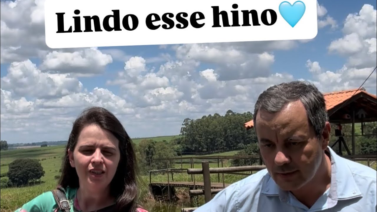 Hinos maravilhosos tocado na comunhão ao ar livre, com irmão Osvaldo Pedro (ancião) Monte Mor SP