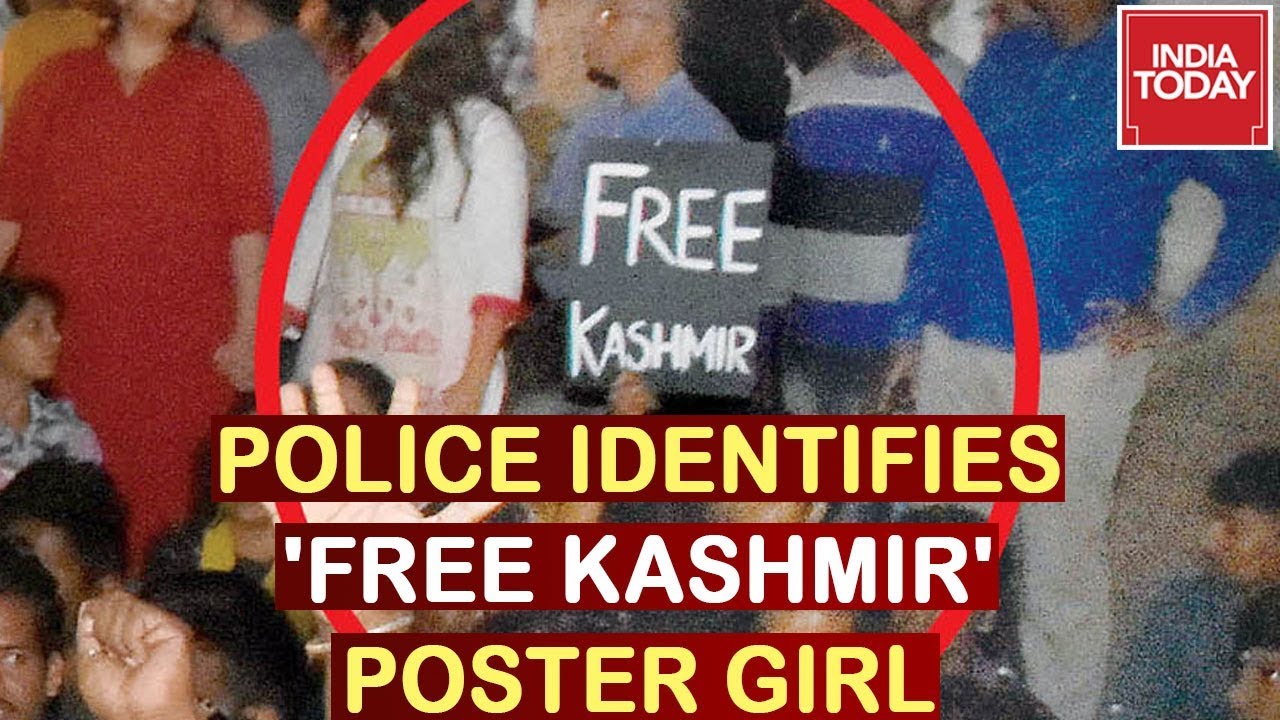 Police Identifies Person Holding 'Free Kashmir' Poster In Mysore