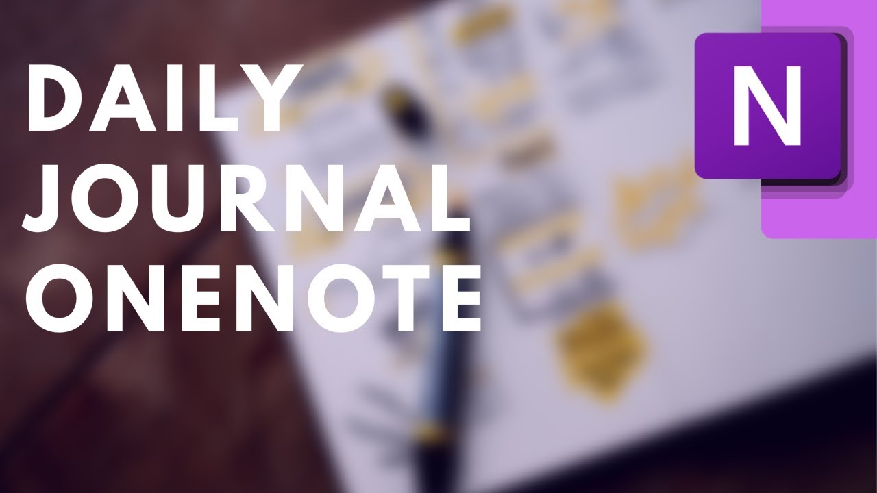 OneNote Bullet Journal — цифровой 5-секундный дневник в Microsoft One Note