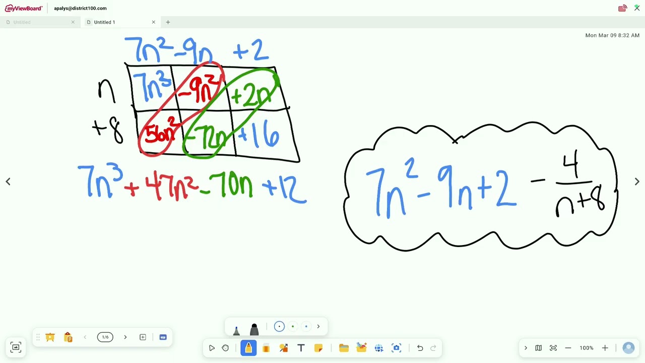 8.3 Day 2: Solving Polynomials by Long Division