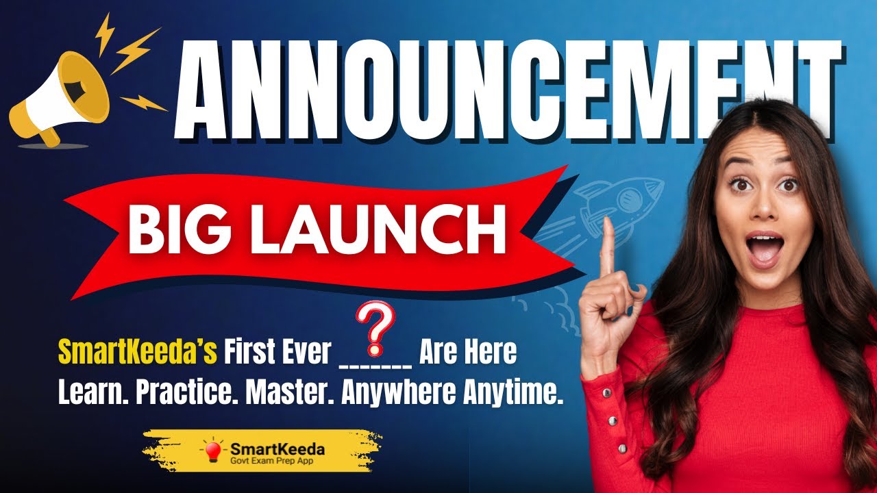 🎉 BIGGEST ANNOUNCEMENT EVER! 🔥 First Time in Smartkeeda History | SBI | IBPS | RRB | RBI Exams etc.