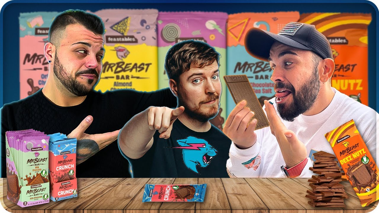 PROVIAMO le BARRETTE DI CIOCCOLATO DI MR BEAST ! 