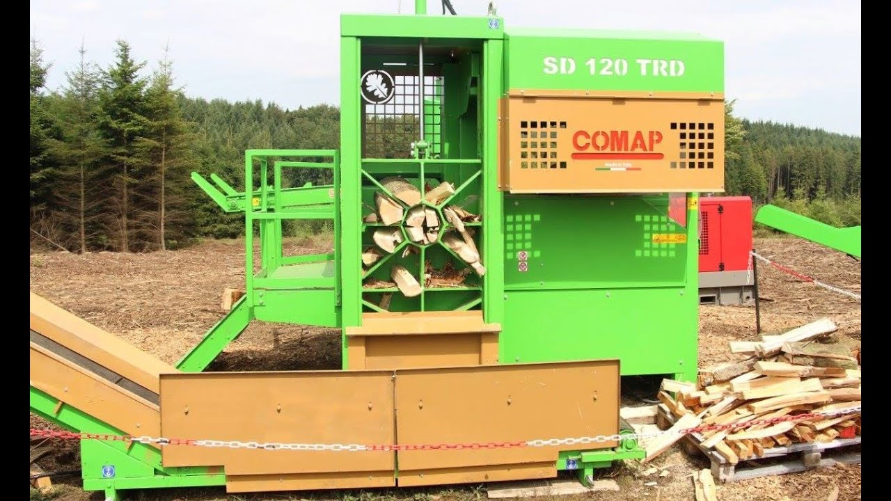 Linie de procesare lemn de foc automata COMAP SD 120 TR