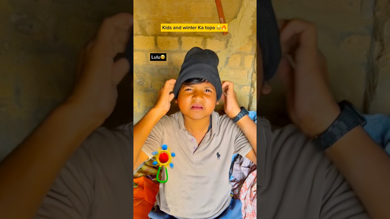 Kids aur sardiyon Ka topa 🔥😂| Indian family 