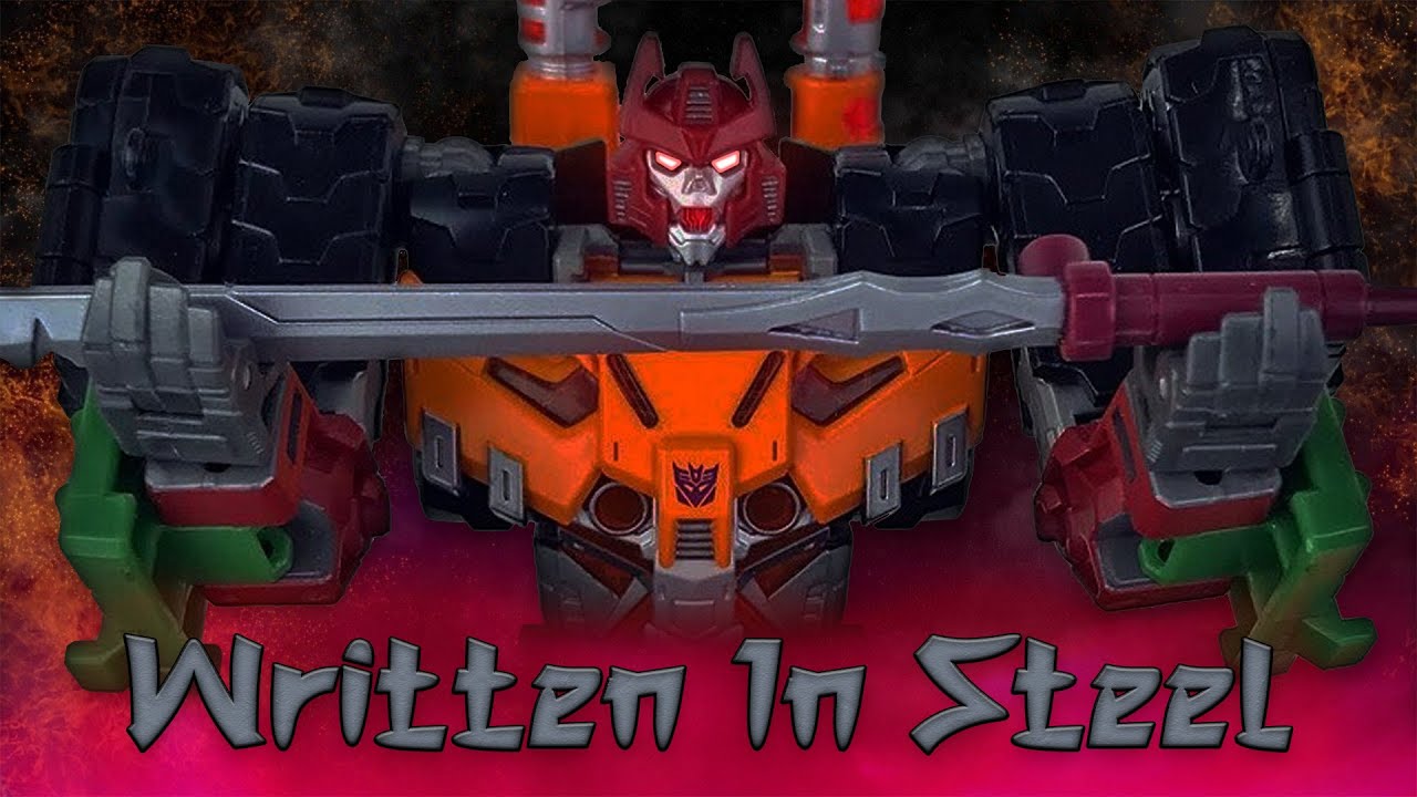 WRITTEN IN STEEL | TRANSFORMERS STOP MOTION