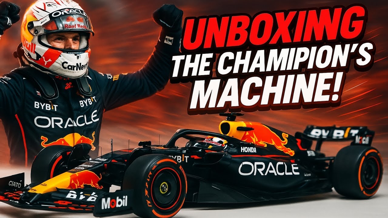 Unboxing Perfection: Max Verstappen’s 2023 Red Bull Qatar GP Champion Car | Spark 1:18 #f1 #WDC23
