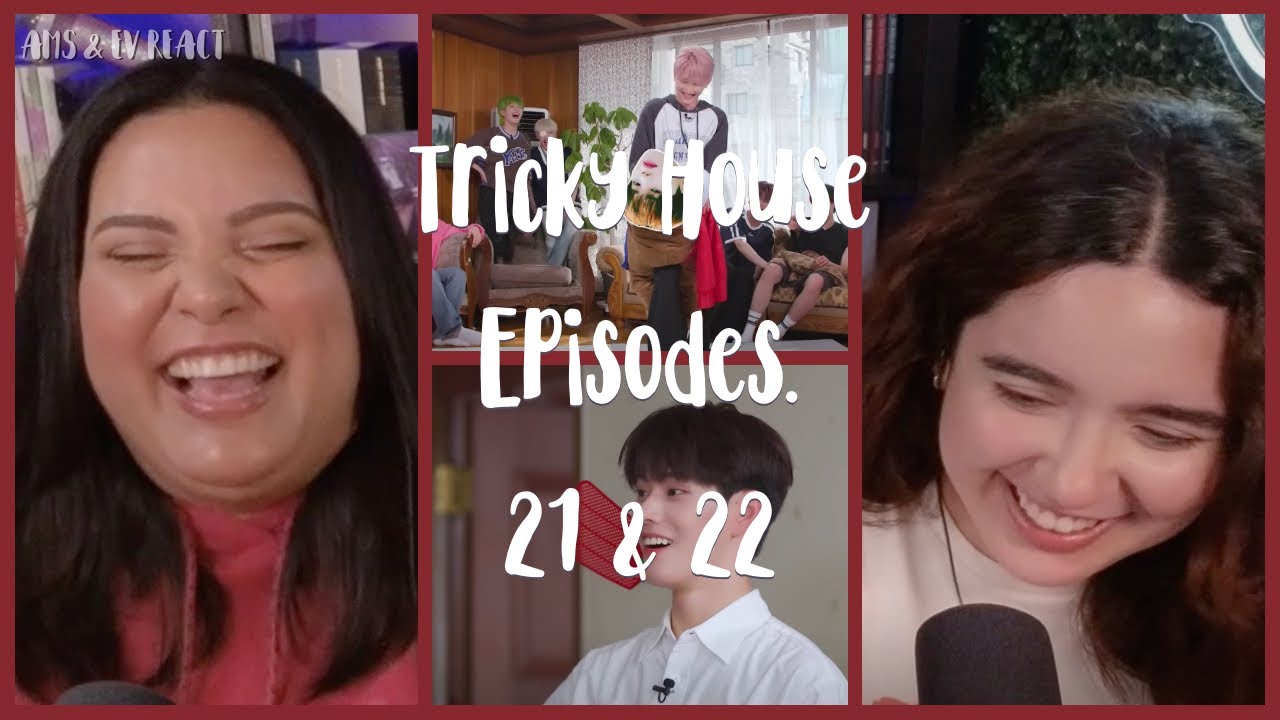 MINJAE 🤣 Reacting to xikers(싸이커스) TRICKY HOUSE EP.21 & 22 | Ams & Ev React