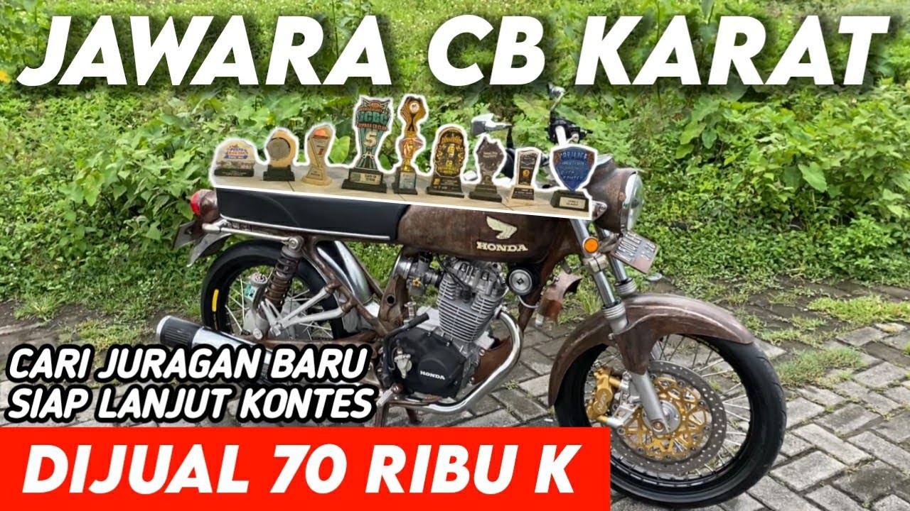 DIJUAL SIAP KONTES CB KARAT FASHION KELAS NERAKA punya mas Ndolo Karyo Mulyo