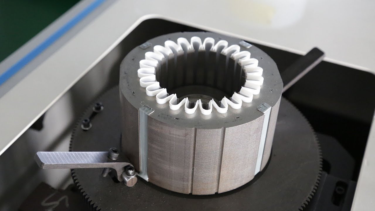Water Pump Electric Motor Stator Slot Insulation Machine and Winding Machine