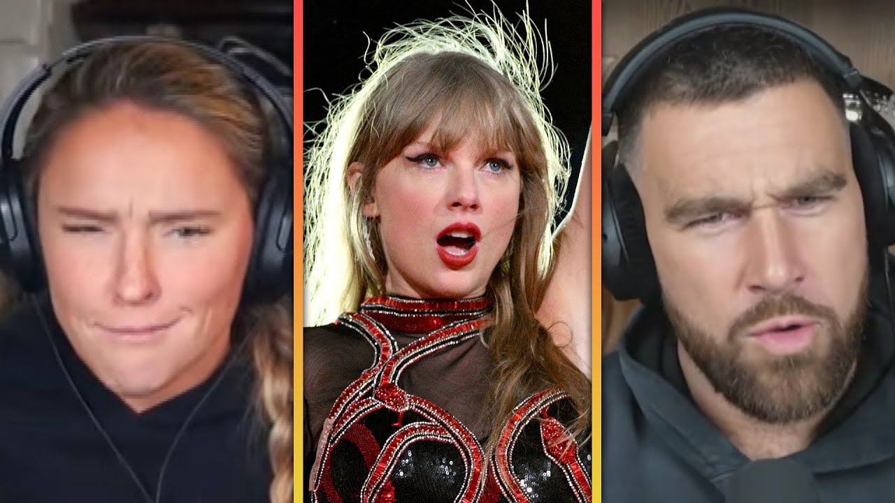 Kylie Kelce ROASTS Travis Over Claim He and Taylor Swift NEVER Fight