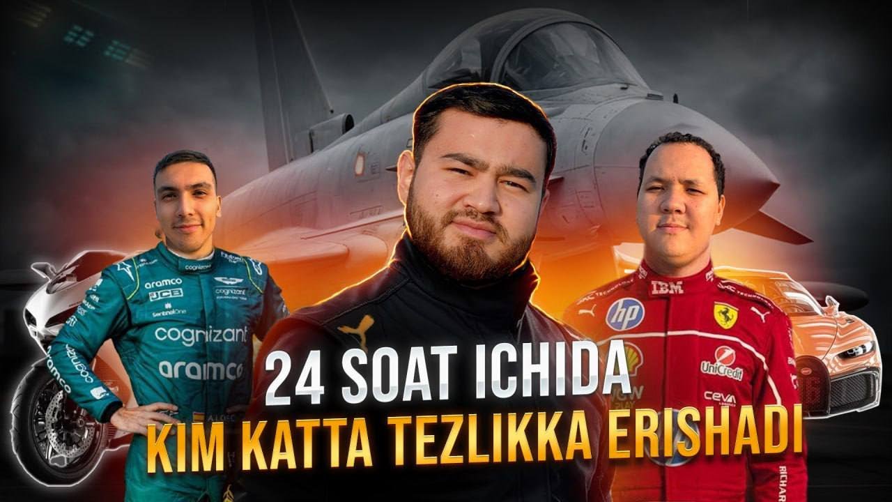 24 SOATDA KIM KO’PROQ TEZLIK YIG’ADI? | YUTUG' 5.000.000 SO’M