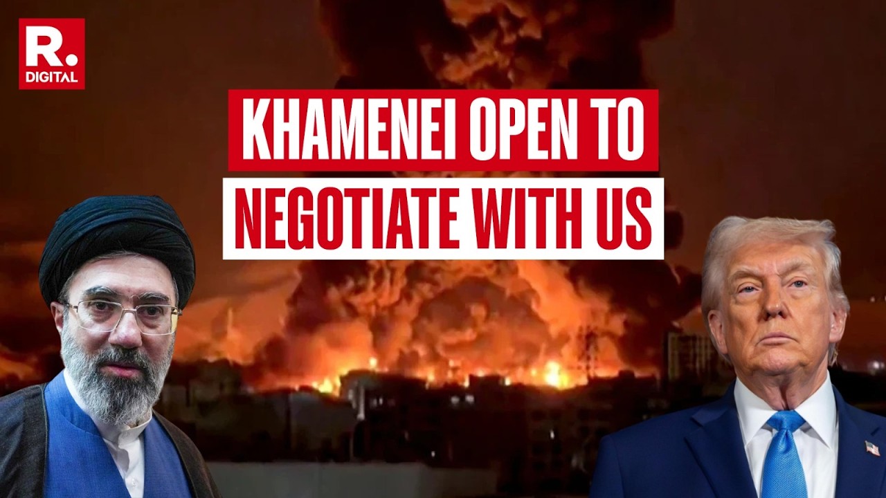 Wojna USA&ndash;Izrael&ndash;Iran: Najwyższy Przyw&oacute;dca Iranu Modżtaba Chamenei zgadza się na negocjacje z Tru...