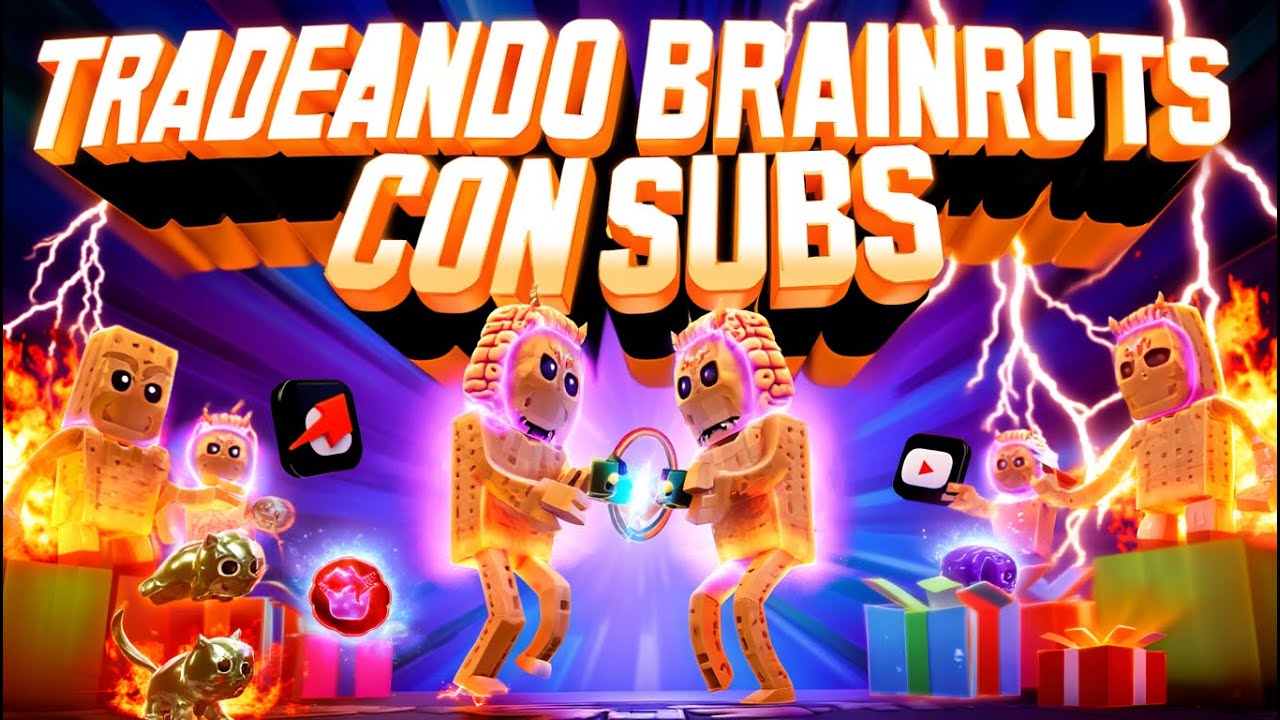 TRADEANDO en STEAL a BRAINROT en Directo😎🤙