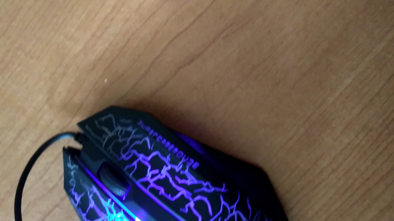 Mouse con luces