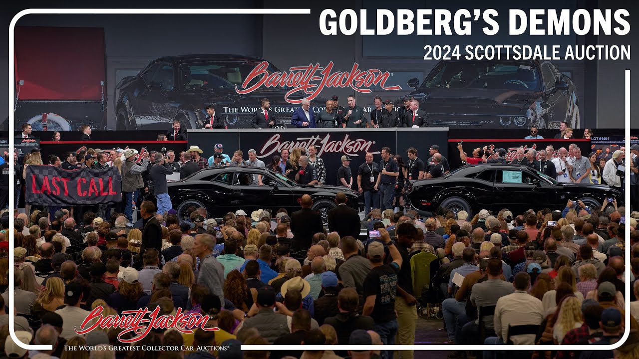 SOLD! Bill Goldberg's Dodge Demon and Demon 170 - BARRETT-JACKSON 2024 SCOTTSDALE AUCTION