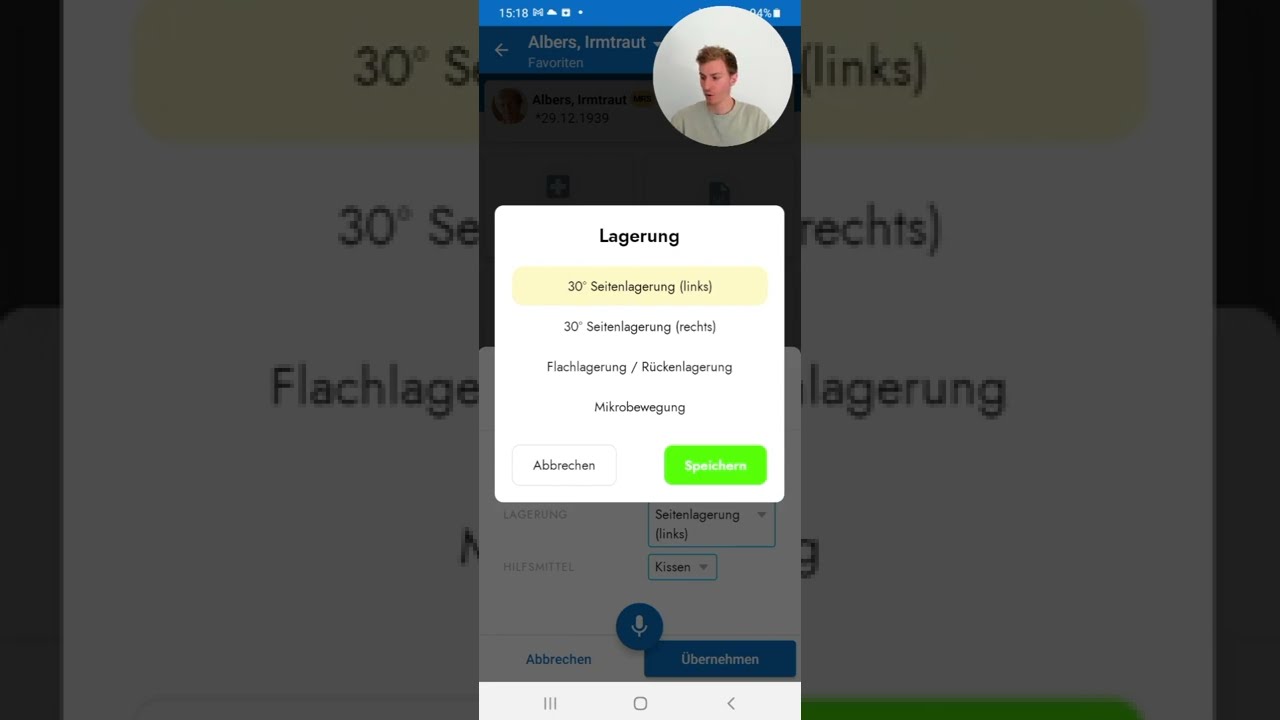 Bewegungsplan | voize in Vivendi Mobil