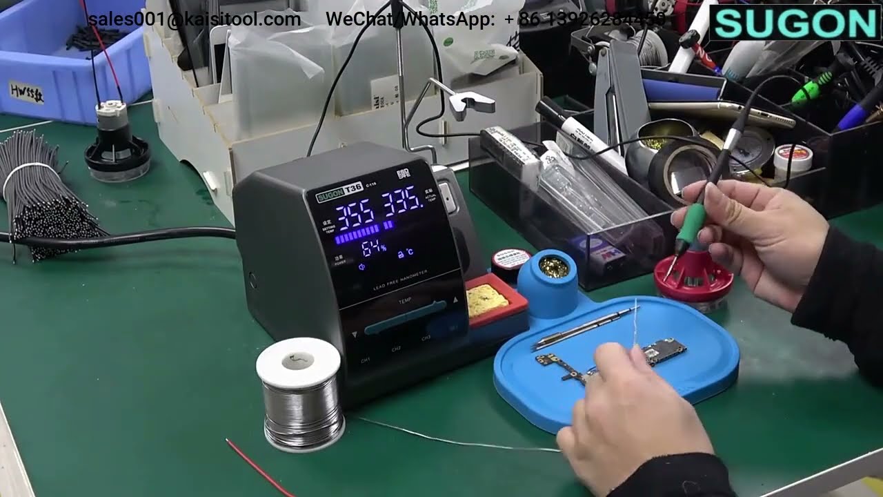 Unboxing #Sugon #T36 #Soldering #Station, professional #Tools in Mobile Phone #computer