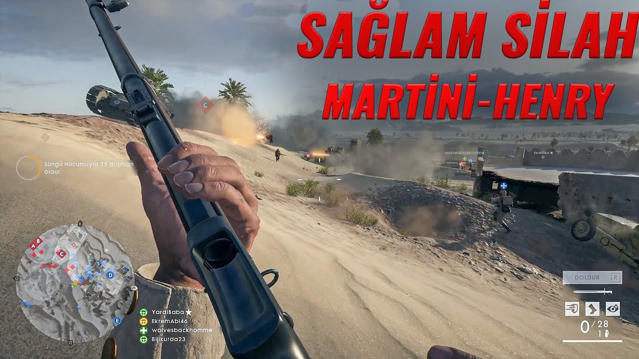Martini-Henry Sağlam Silahmış | Battlefield 1 Türkçe