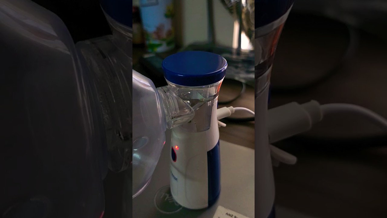 How to use the Stergic Mesh Nebulizer. #travelfriendlynebuelizer