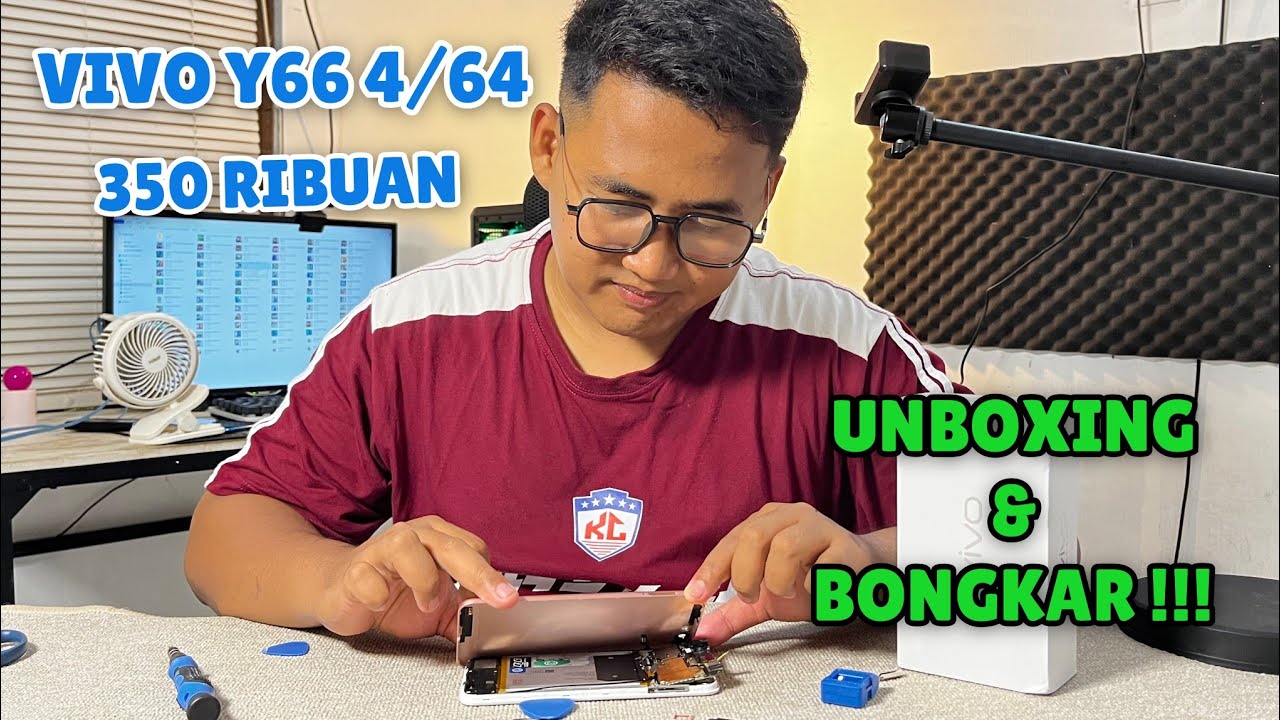 VIVO Y66 4/64 CUMA 300 RIBUAN ? BELI , UNBOXING LANGSUNG BONGKAR !!