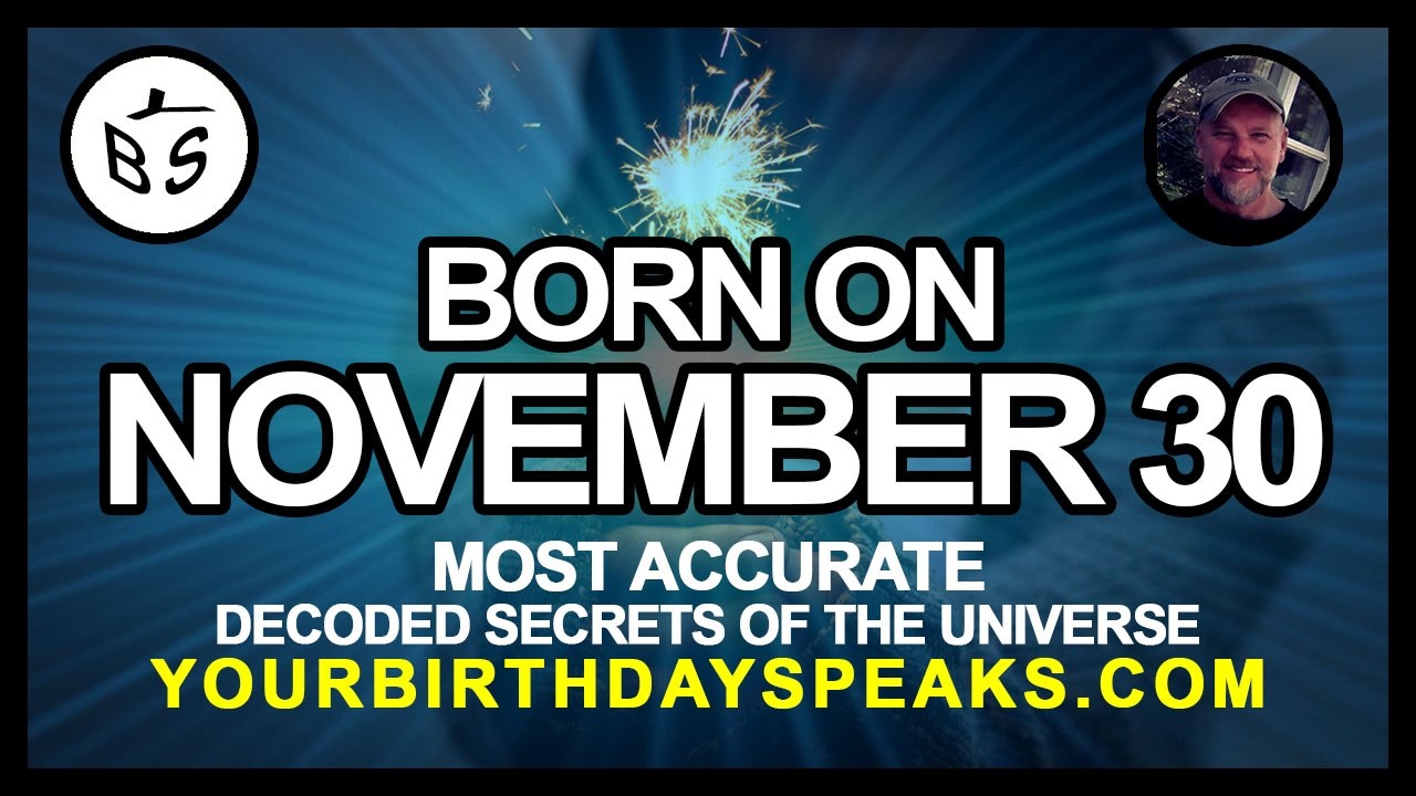 Born on November 30 | Numerology and Astrology Analysis