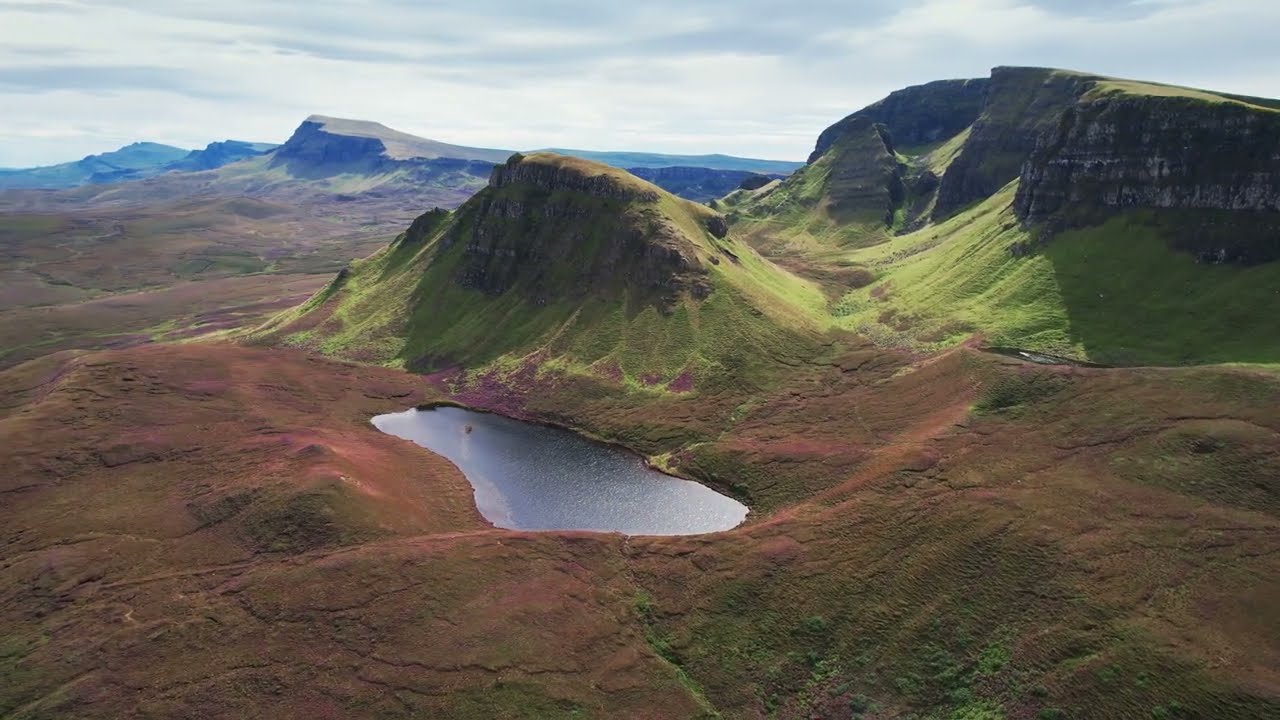 Quiraing - Most atmospheric place in Scotland. Isle of Skye.
