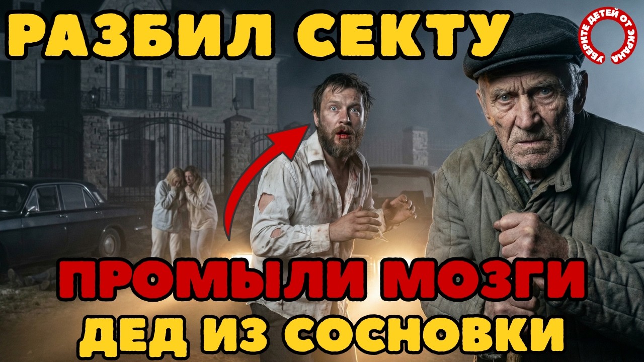 СЕКТА ЗАБРАЛА ВНУЧКУ… ДЕД ПРИЕХАЛ С ПОСОХОМ