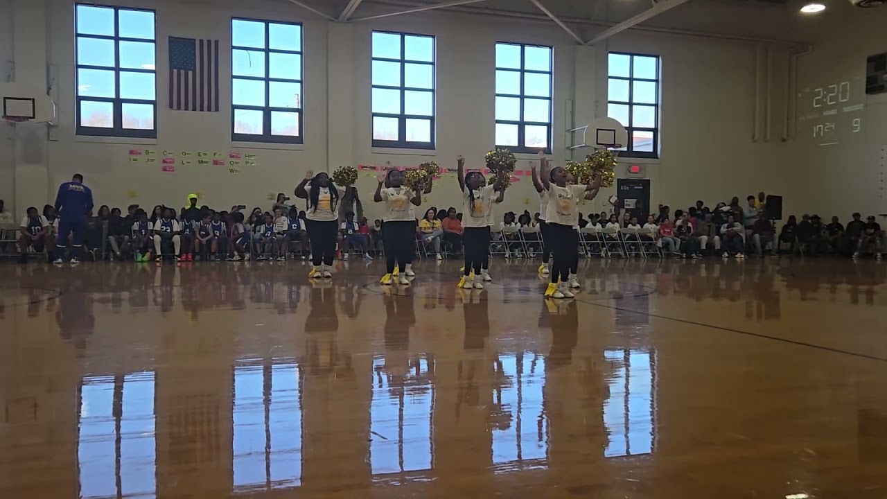 Carver cheer squad, Carver v Thurgood Marshall...win!!