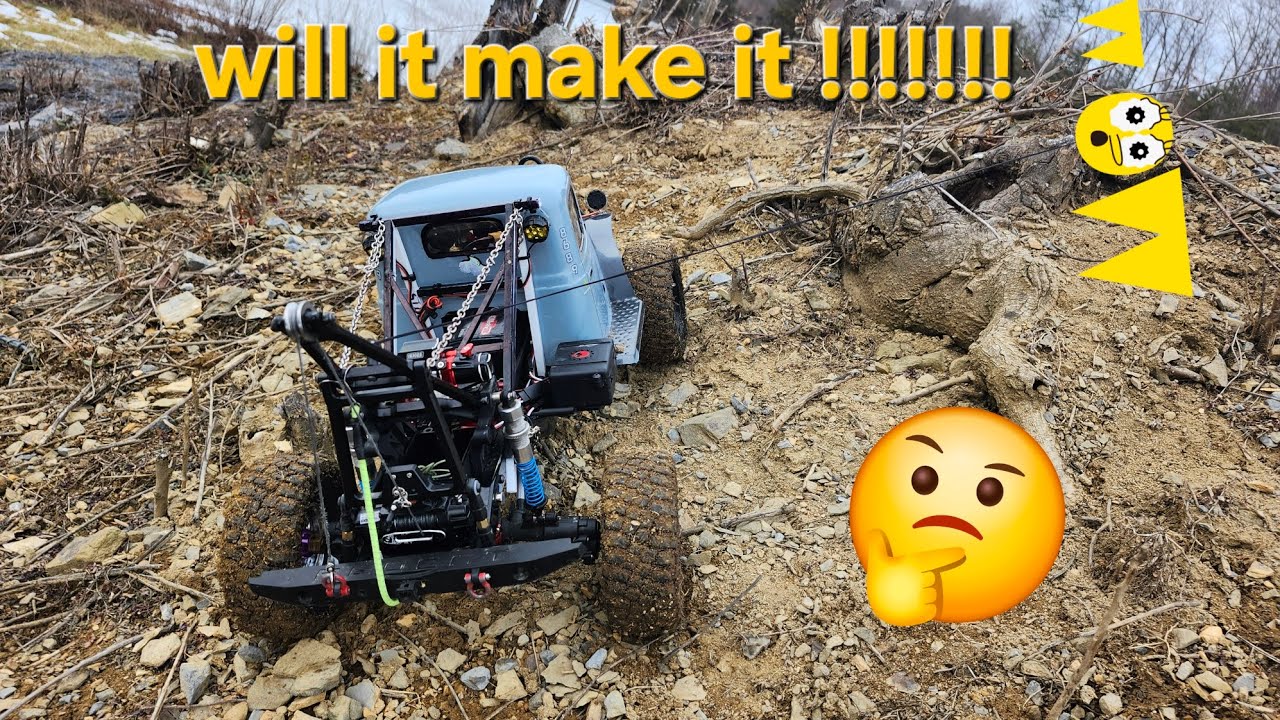 Mountain Assault/ tow truck rc crawler edition #redcat