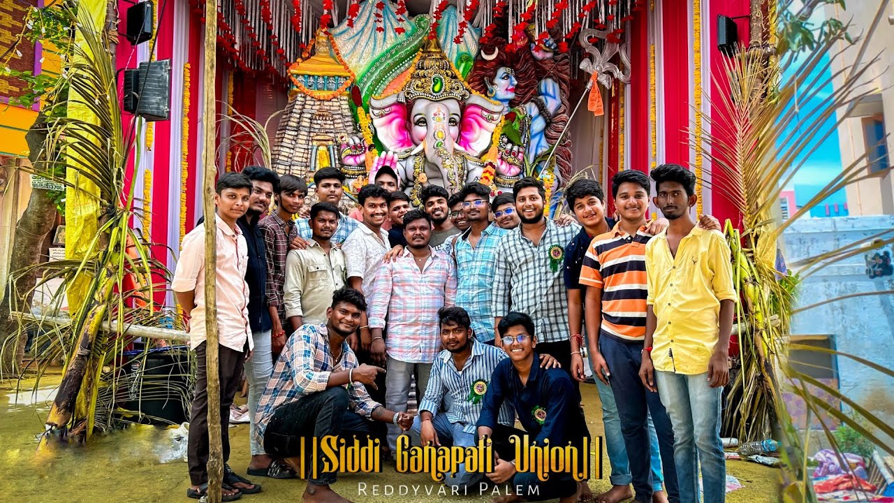 Kedarnath Ganesh Celebrations✨️||Siddiganapatiunion||#tadipatri  #tadipatrireddyvaripalemganesh