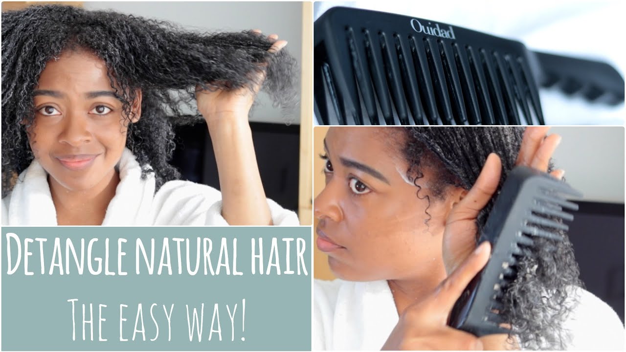 THE Best Styling Tool to Detangle Natural Hair | How to Care for Natural Hair