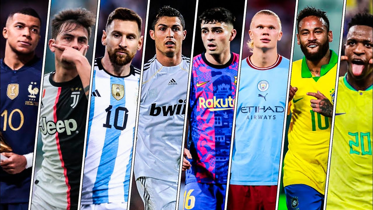 Ronaldo●Messi●Neymar●Dybala Vs Mbappe●Haaland●Vinicius●Pedri