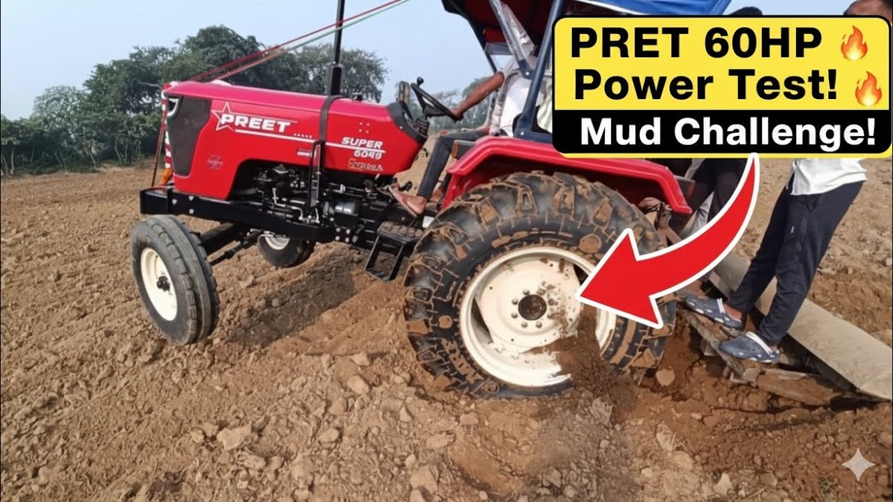 Preet 60 HP power test 🔥 |samnesh vlogs| #tractor #tractorstunt #power #preet #samneshvlogs #test 