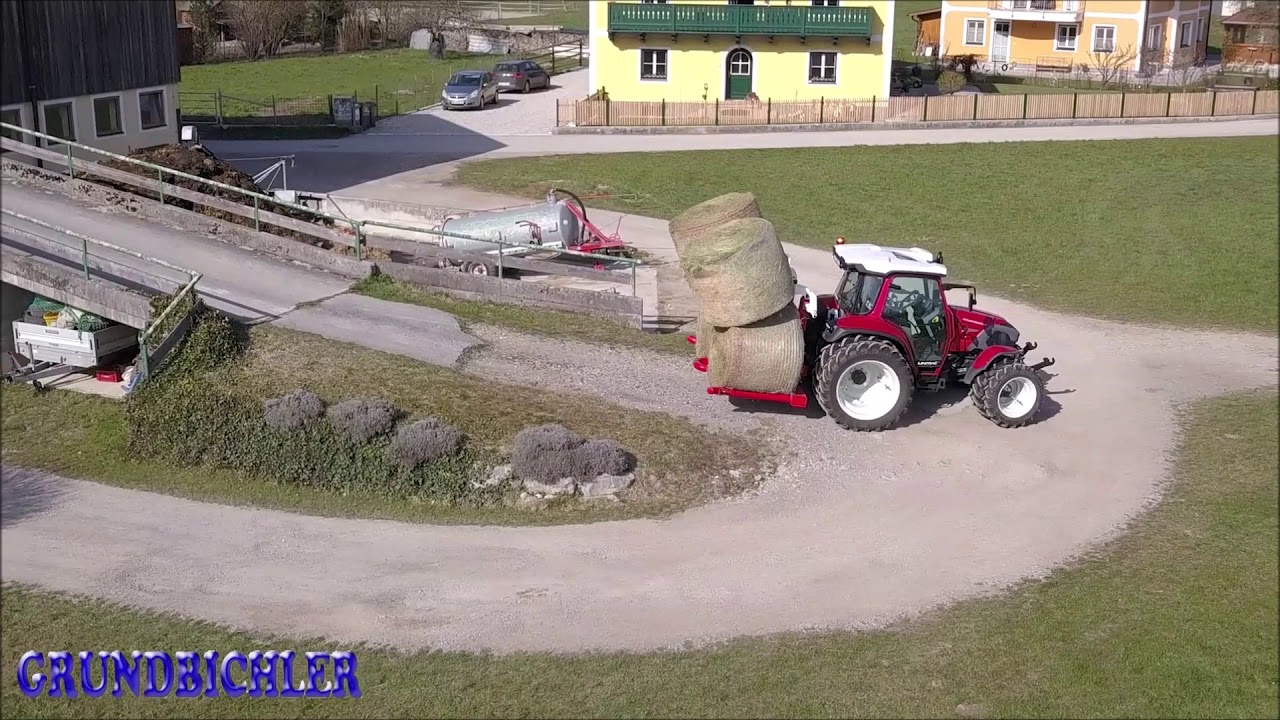 Vierfach Ballentransportgabel Grundbichler