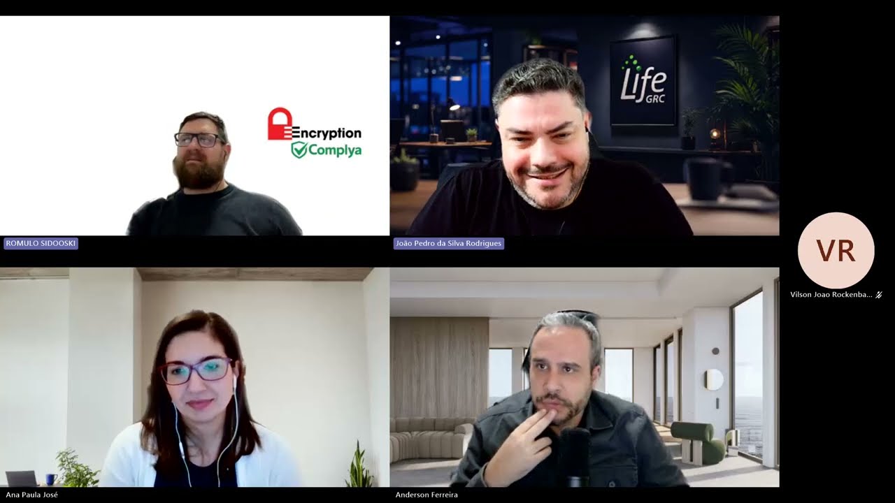 Webinar GRC na Pr&aacute;tica Processos, Riscos, Controles e Conformidade.