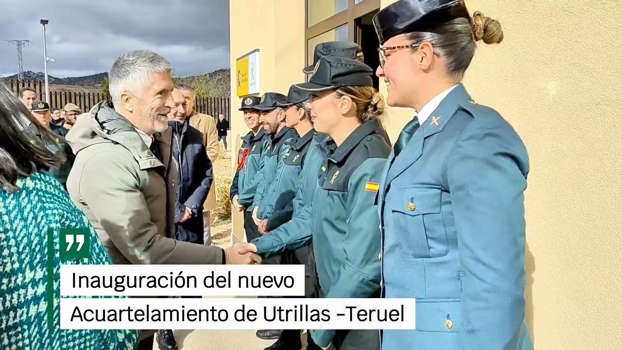 ✨ Nuevo cuartel de la Guardia Civil en Utrillas (Teruel) ✨