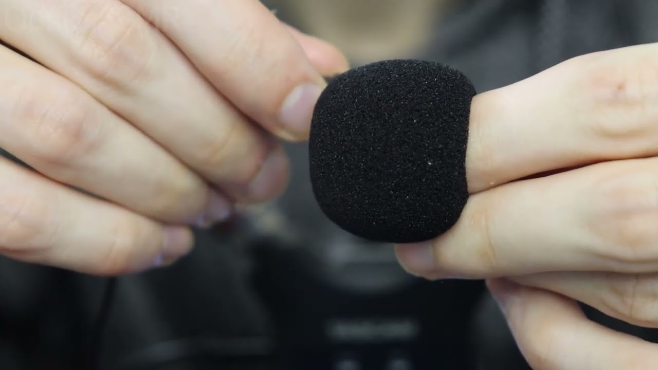 ASMR PERFECT SOUNDS WITH MINI MICROPHONE