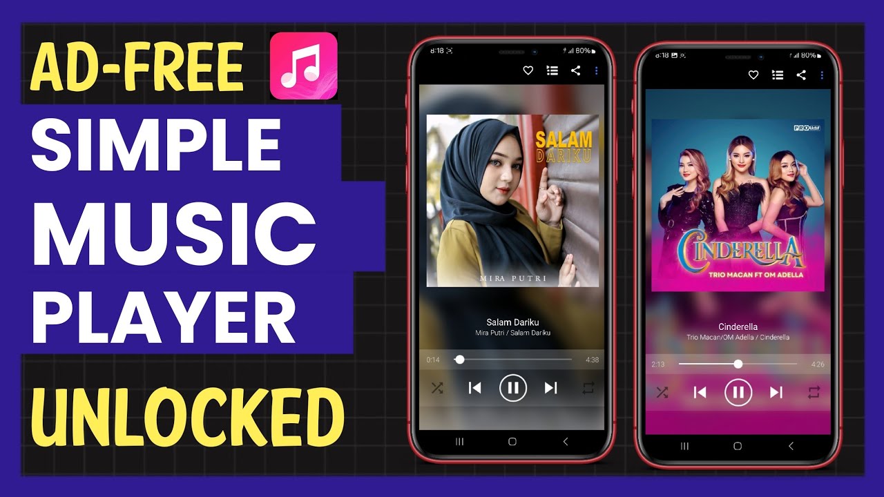 Best Free Simple Music Player App for Android
