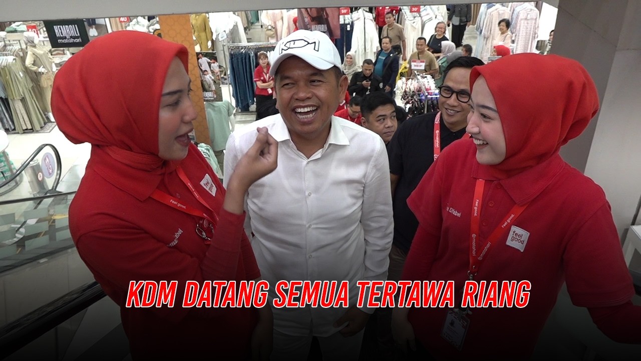 KDM DATANG SEMUA TERTAWA RIANG