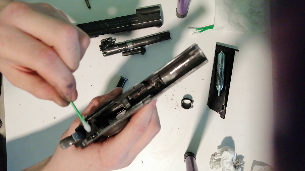 Airsoft Wartung, reinigen.