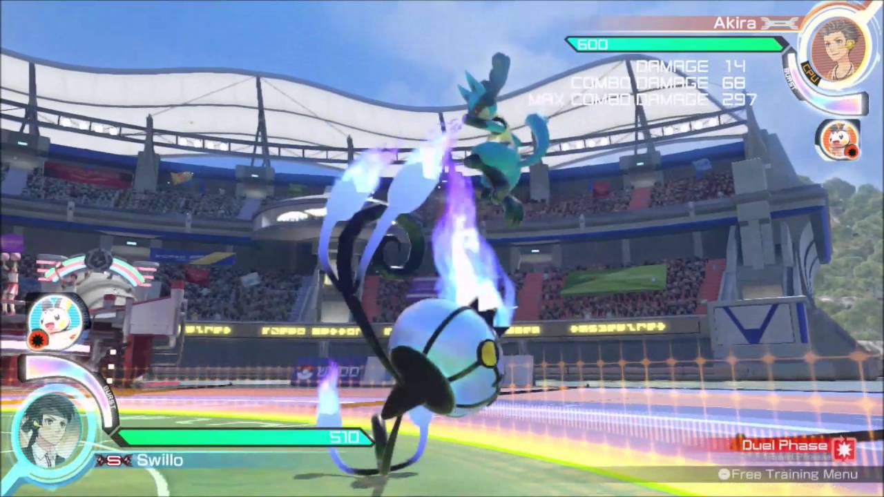 Pokken Tournament - Chandelure Combo Video