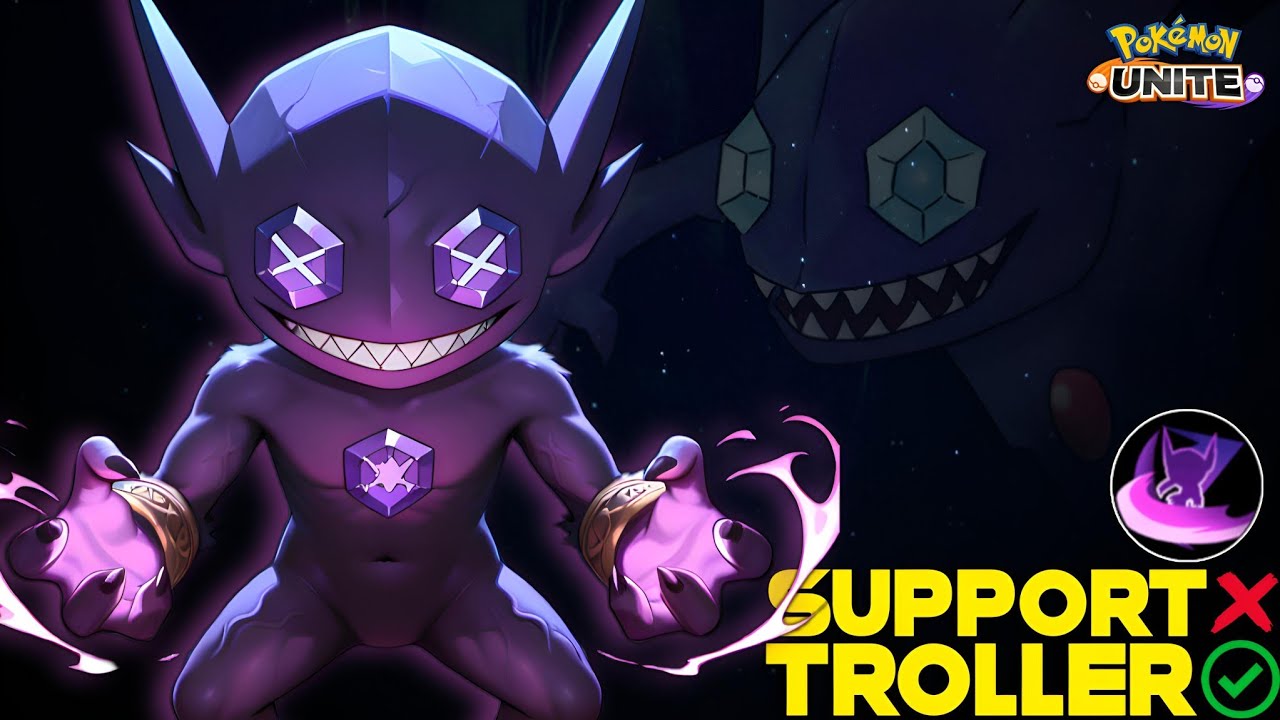 SABLEYE IS THE BEST POKEMON TO TROLL ENEMIES 😁 | POKEMON UNITE