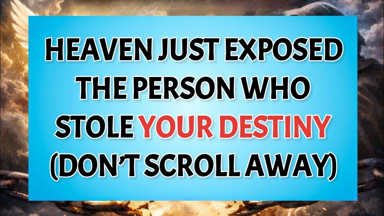 ⏳ HEAVEN JUST EXPOSED THE PERSON WHO ....