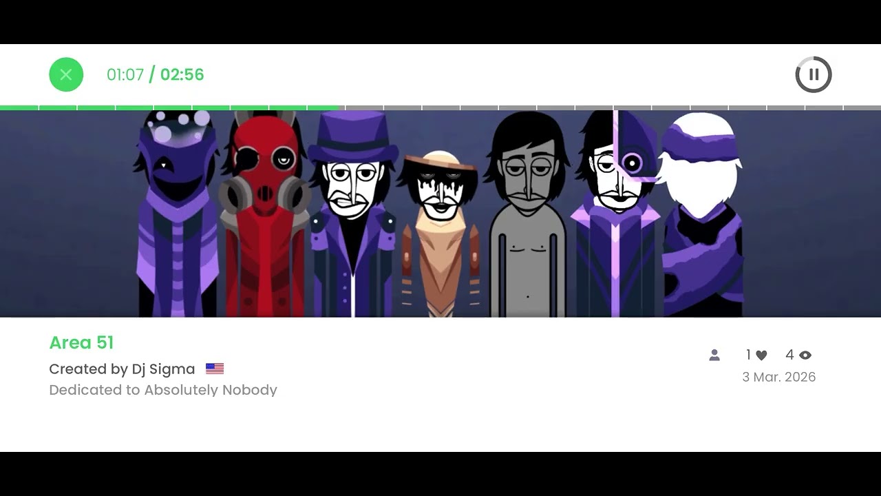 #incredibox mix area 51 totally classified ￼￼￼
