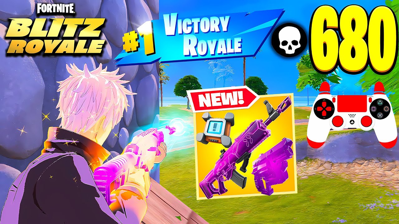 Fortnite Blitz Gameplay | Chapter 7 &ndash; New Map New Loot Full Match High Eliminations
