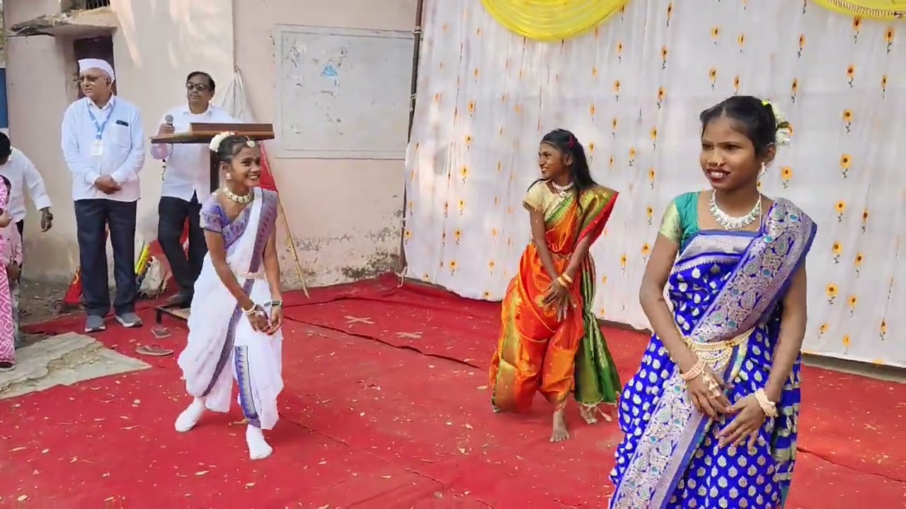  जि . प .शाळा मांडळ ता.शिंदखेडा जि. धुळे . येथील प्रजासत्ताक दिना निमित्त  सांस्कृतिक कार्यक्रम.