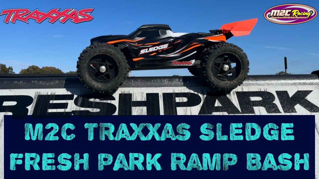 Traxxas sledge Bash Time. It was sent!!