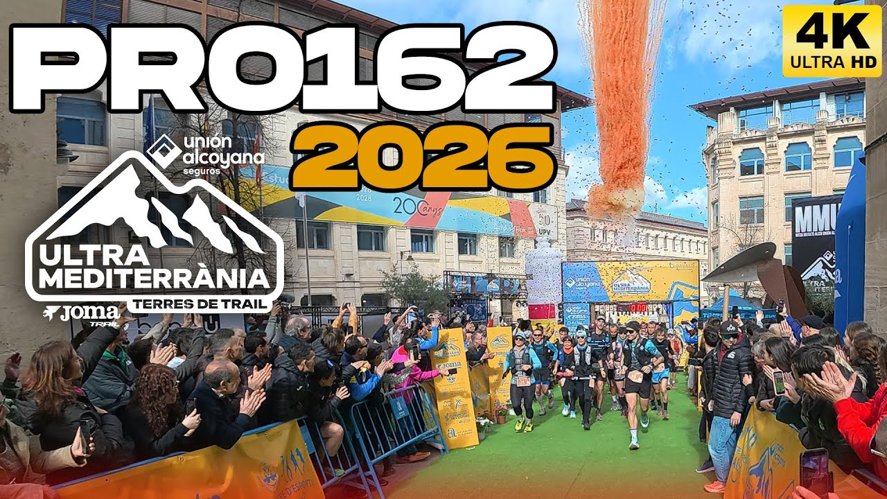 ULTRAMEDITERRÀNIA 2026 🟠PRO162 ULTRA CLASIFICACIÓN DESDE DENTRO DEL RECORRIDO 📌ALCOY